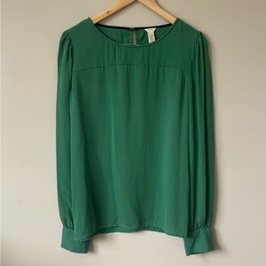 SOLD Vintage J Crew Silk Talitha Blouse